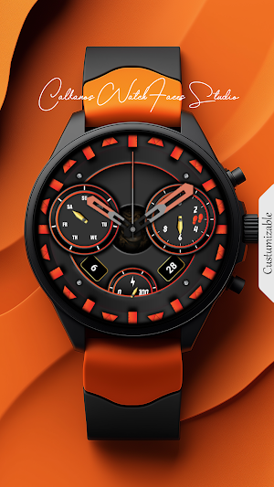 CWF020 Matte Gold Watch Face Screenshot 2