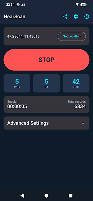NearScan Screenshot 0