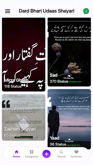 Bewafa Shayari: Bewafa Status Screenshot 0