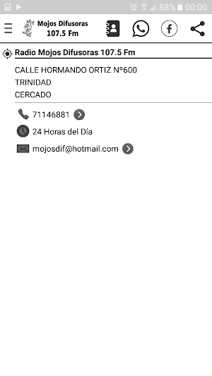 Radio Mojos Difusoras 107.5 Fm Screenshot 1