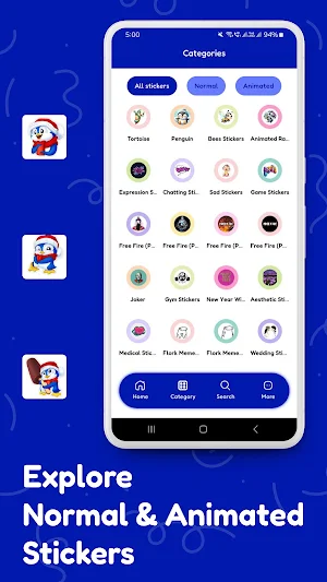Penguin Stickers Screenshot 3