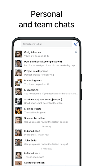 TeamWox Communicator Screenshot 1