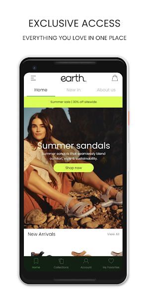 earth shoes Screenshot 1