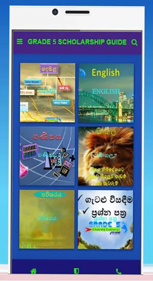 Grade 5 Scholarship Guide Screenshot 0