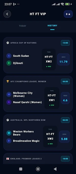 Correct Scores - Daily Tips Screenshot 2