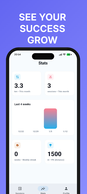 Swimming Lane: Logs & Stats Screenshot 1