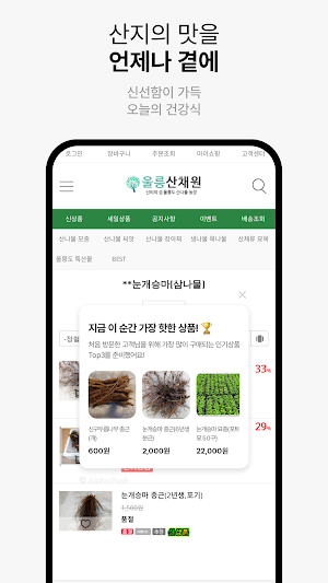 Ulleung Mountain Vegetable Gar Screenshot 3