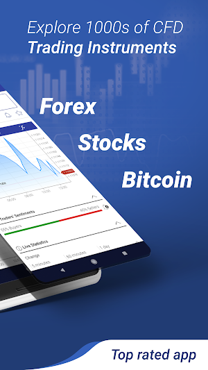 Plus500: CFD Online Trading on Forex and Stocks Screenshot 1
