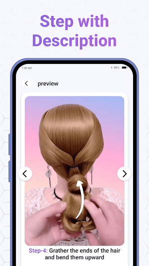 DIY Hairstyles step by step Screenshot 3