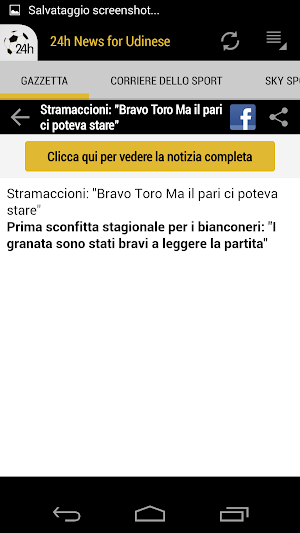 Udinese 24h Screenshot 2