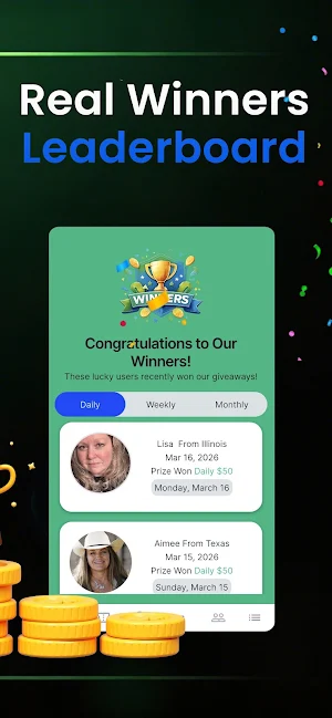 WYN Sweepstakes: Cash Giveaway Screenshot 3