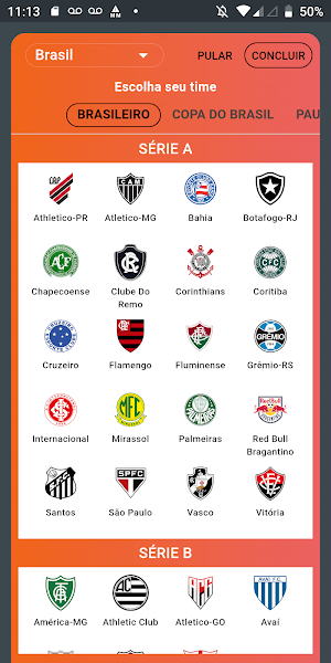 Sou +Futebol Screenshot 2
