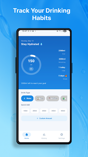 Hydrate: Water Reminder Screenshot 0