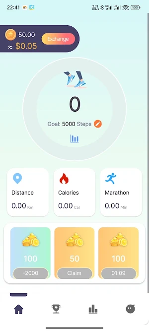 WalkFit:walking app for money Screenshot 3