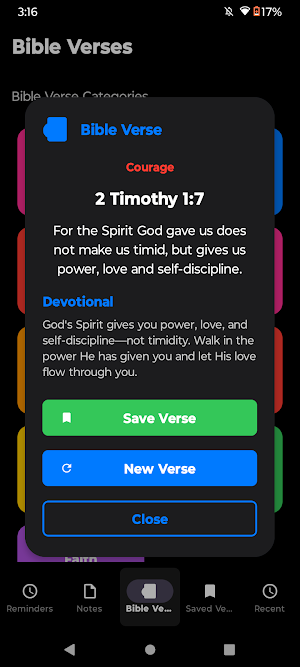 Bible Time: Daily Scripture Screenshot 1