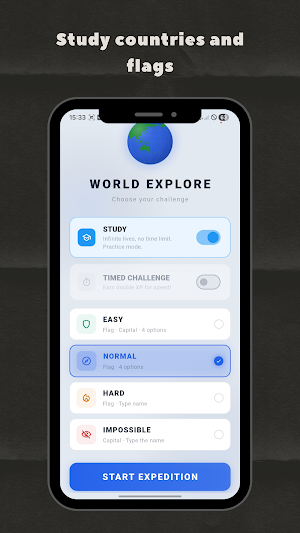 Learn World Geography & Flags Screenshot 1