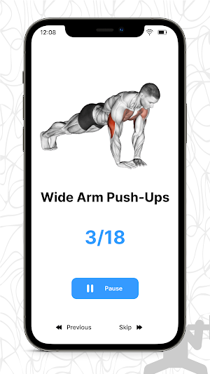 Beginner Workout at Home Screenshot 2