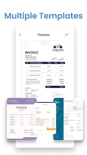 Invoice Maker - Estimate Maker Screenshot 2