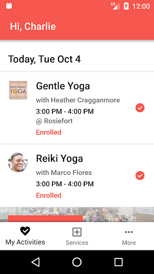 Main Street Yoga EC Screenshot 1