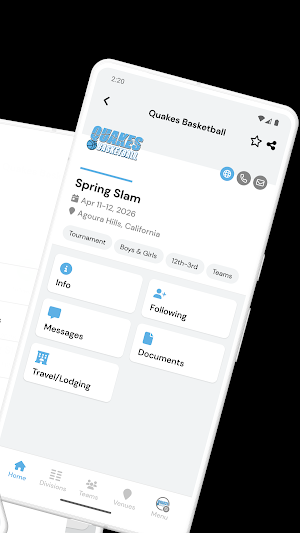 Quakes Basketball Screenshot 1