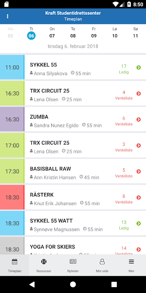 Kraft Sportssenter Screenshot 0
