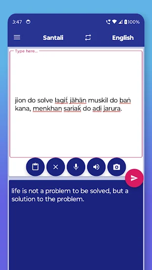 Santali English Translator Screenshot 3