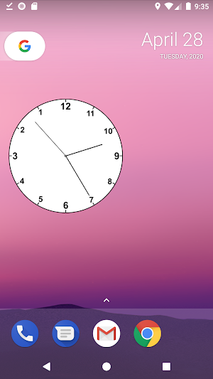 Reverse Clock Screenshot 3