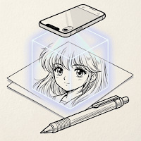 AR Draw: Sketch & Trace Text