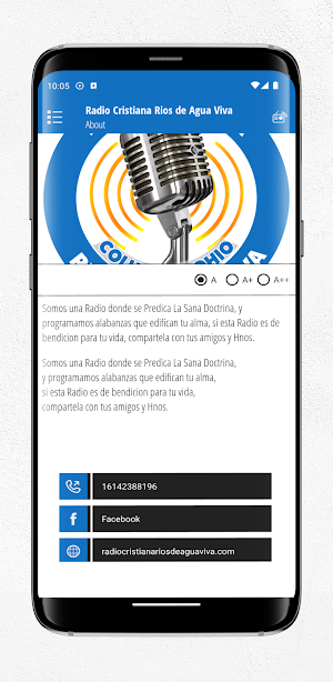 Radio Cristiana RiosdeAguaViva Screenshot 3