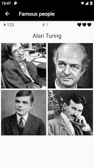Famous People - Photo Quiz Screenshot 3