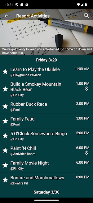 Camp Margaritaville RV & Lodge Screenshot 1