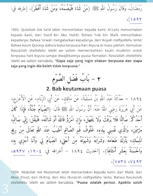 Kitab Puasa Shahih Al-Bukhari Screenshot 3