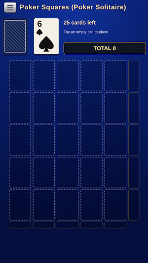 Poker Squares(Poker Solitaire) Screenshot 1