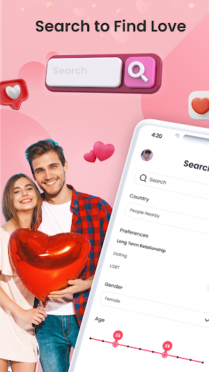 Amoria: Random Chat & Dating Screenshot 3