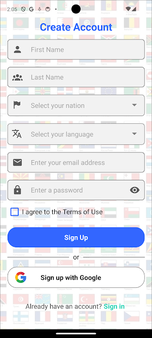 Ask Your Nation Screenshot 1