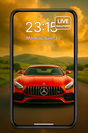 Super Car Live Wallpapers Screenshot 0