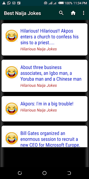 African Funny Jokes Screenshot 2