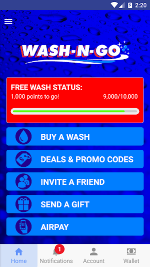 Wash N Go Car Wash Screenshot 1