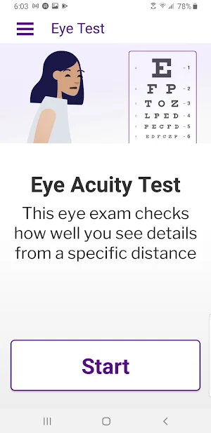 NYU Langone Eye Test Screenshot 0