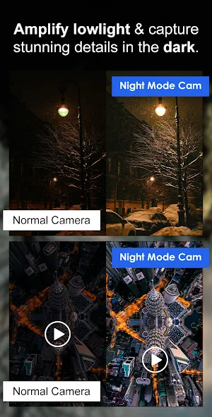 Night Mode Photo & Video Cam Screenshot 3