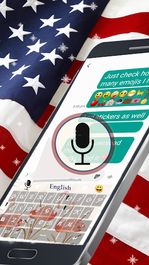 American Keyboard 2021 - US Voice Keyboard Screenshot 3