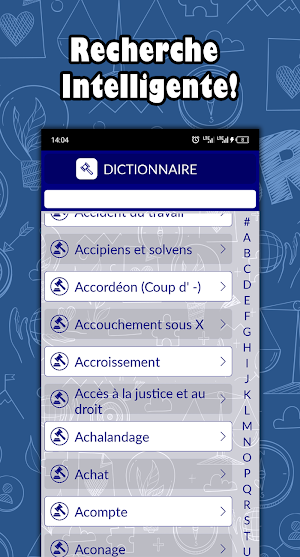 Dictionnaire Juridique Offline Screenshot 1