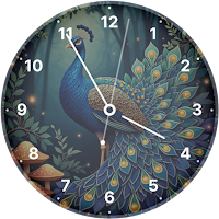 Royal Peacock Watch Face