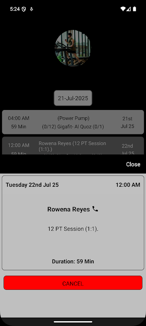Gigafit UAE Trainers Screenshot 1