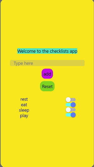 Checklist app by Mohomed Screenshot 3