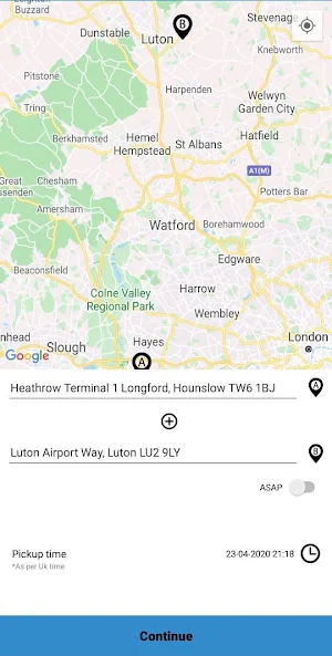 Airport Chauffeurs UK Screenshot 1
