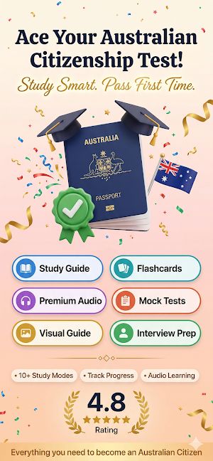 Citizenship Test AU 2026 Screenshot 0