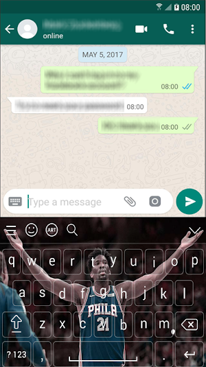 Joel Embiid Keyboard Theme NBA 2K20 For Lovers Screenshot 2