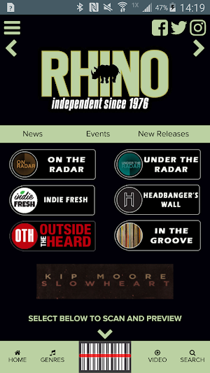 Rhino Records Screenshot 1