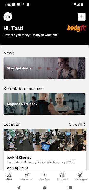 bodyfit Rheinau Screenshot 1